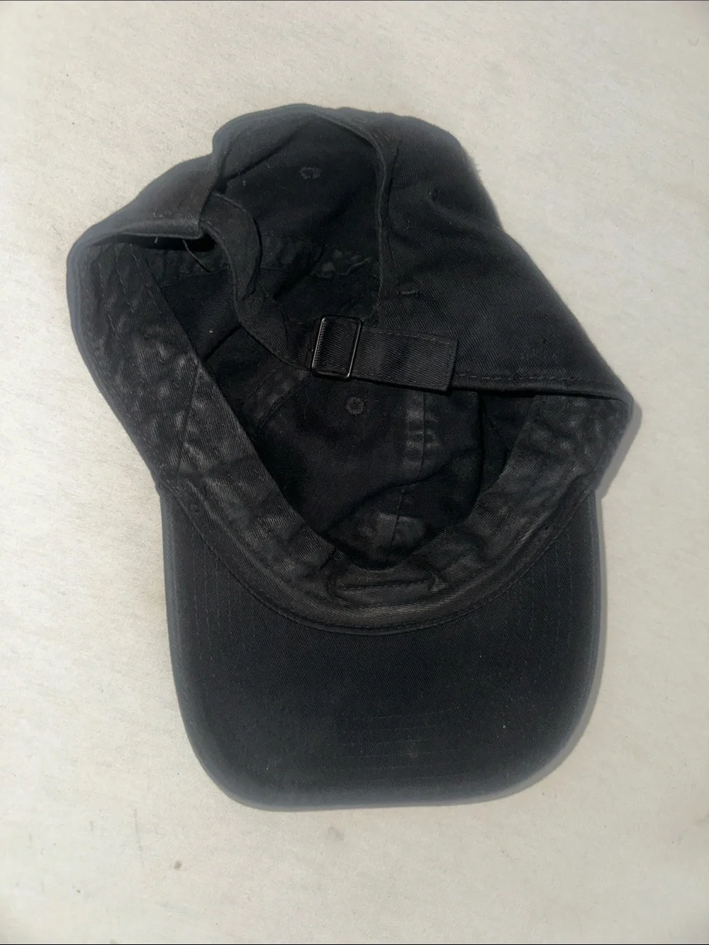 Unisex Nike Black Cap with White Swoosh – Casual Hat